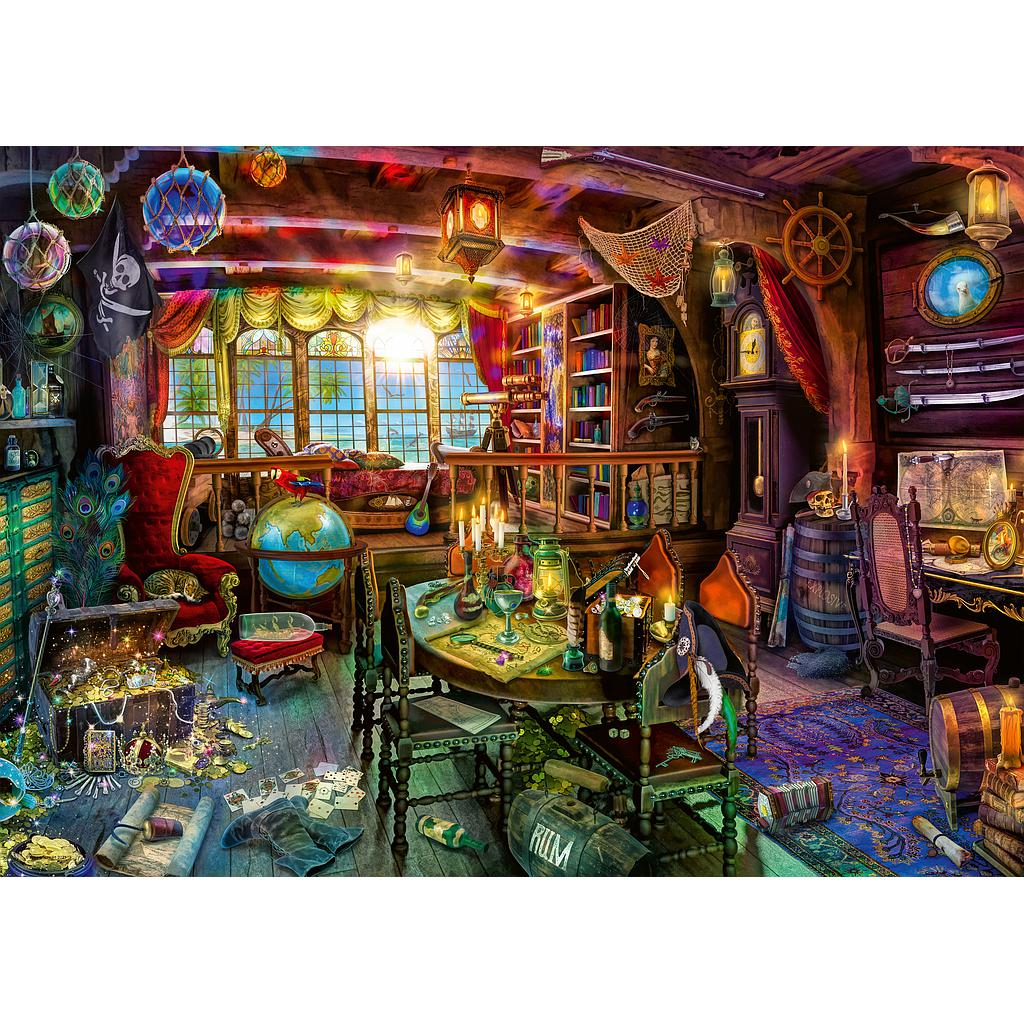 Ravensburger pusle 1000 tk Piraatide elu