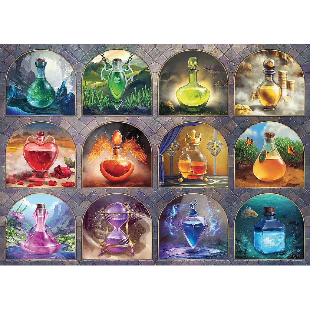 Ravensburger pusle 1000 tk Maagilised anumad