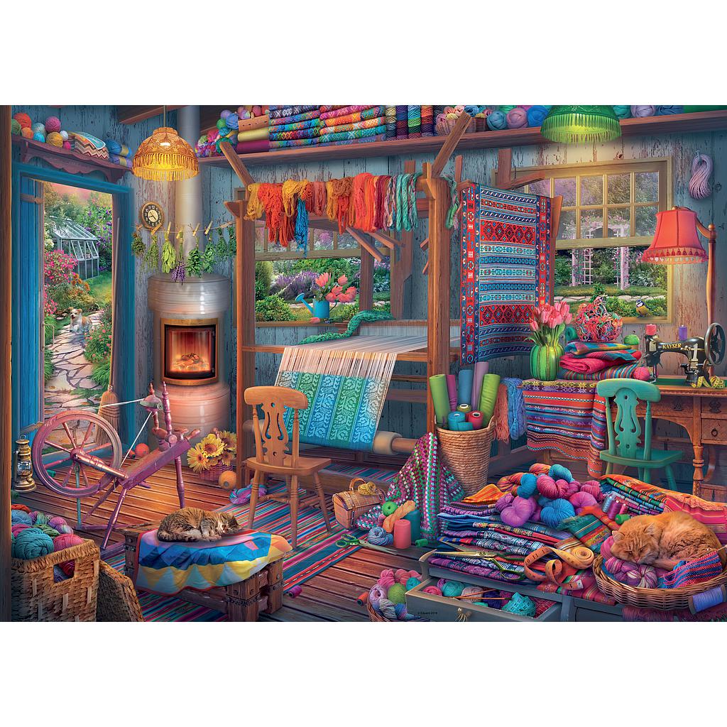 Ravensburger pusle 1000 tk Kuduja töötuba