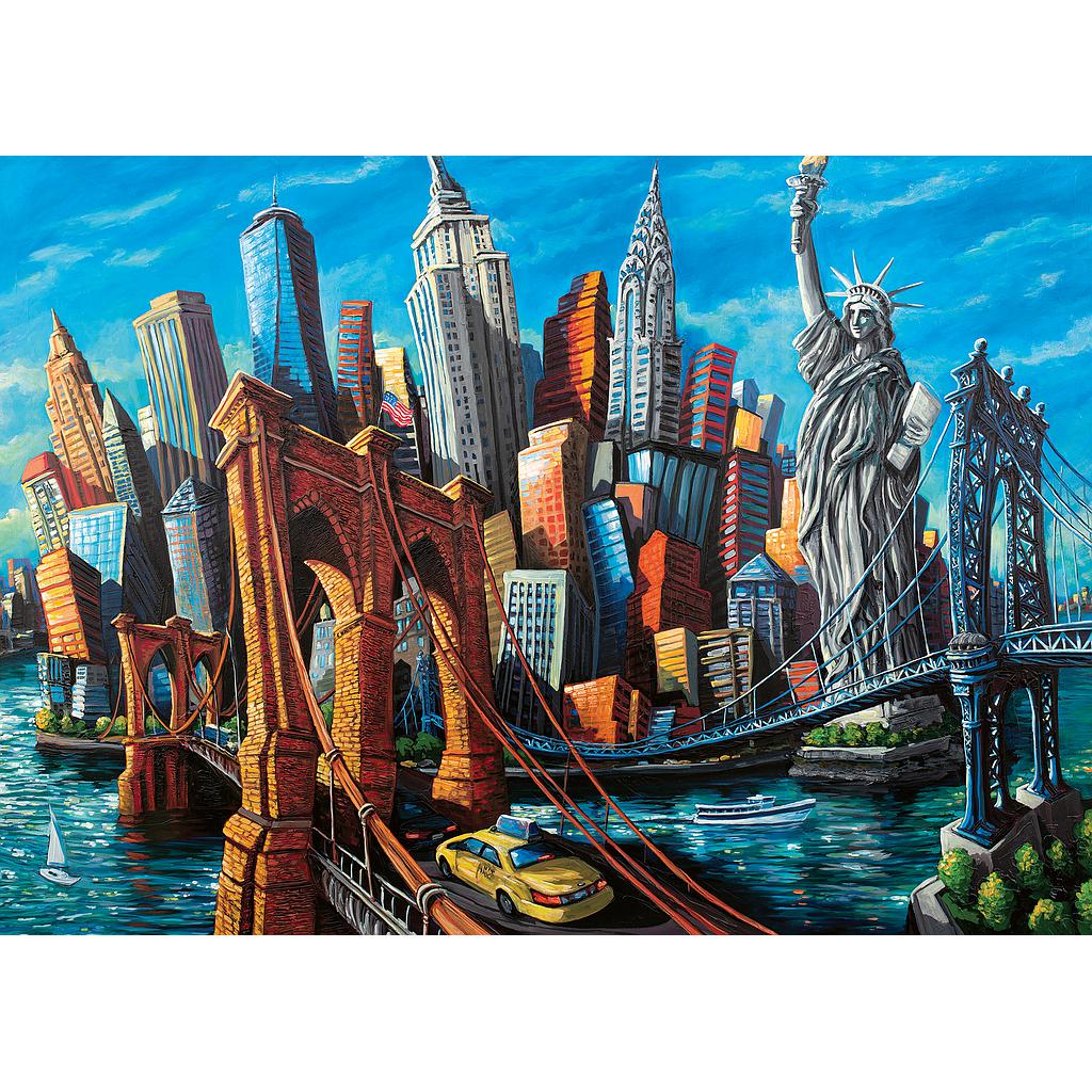 Ravensburger pusle 1000 tk New York