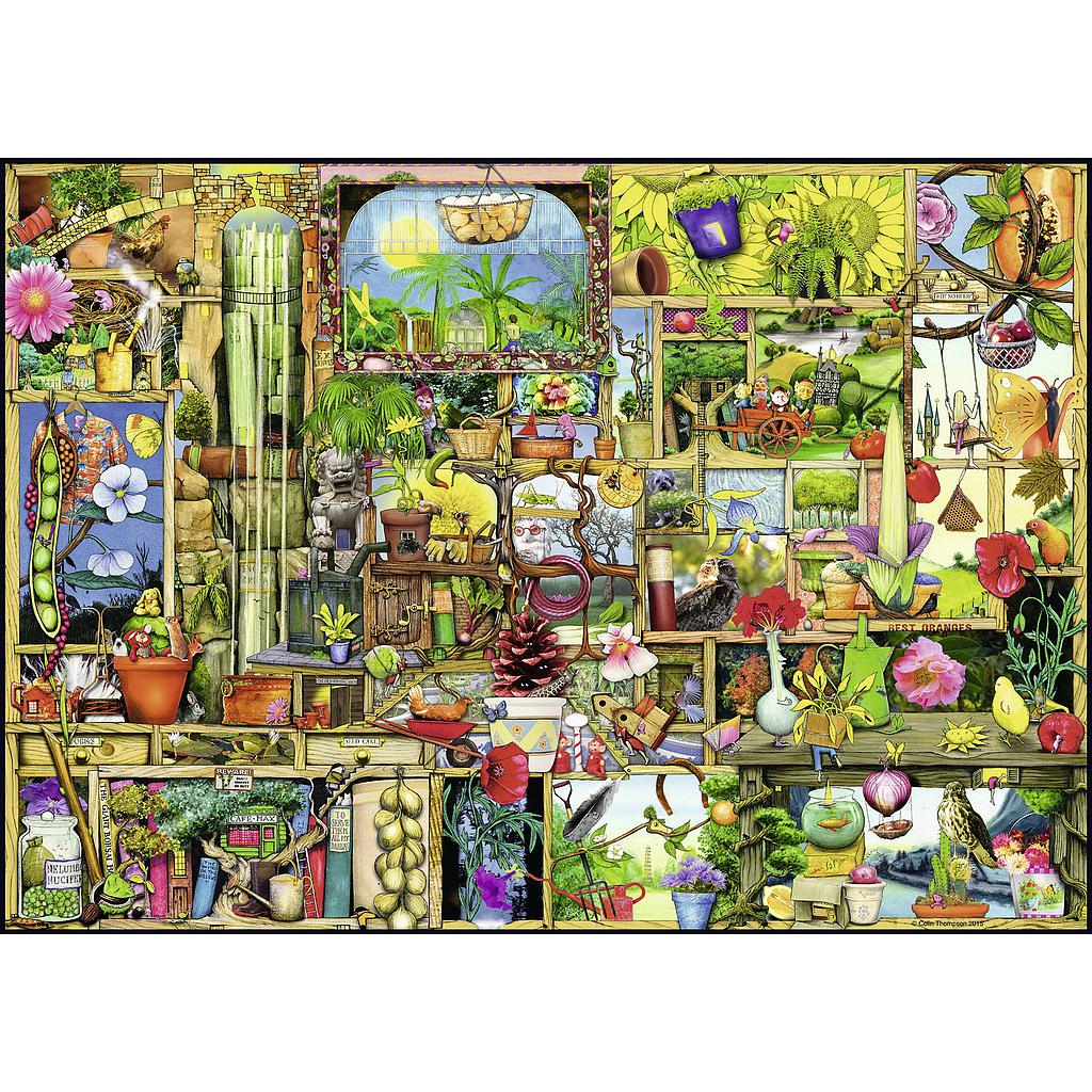 Ravensburger pusle 1000 tk. Aiatarvikud