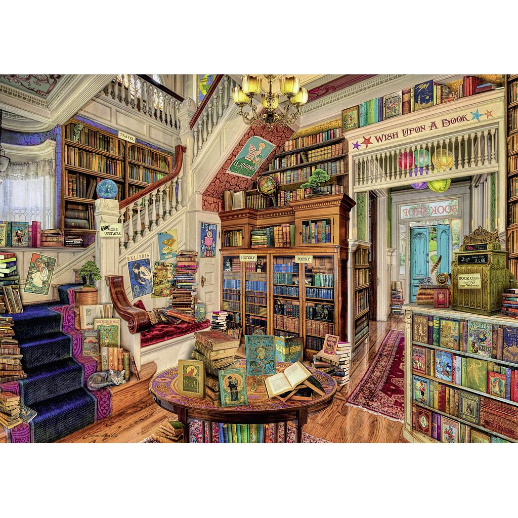 Ravensburger pusle 1000 tk Fantastiline raamatupood