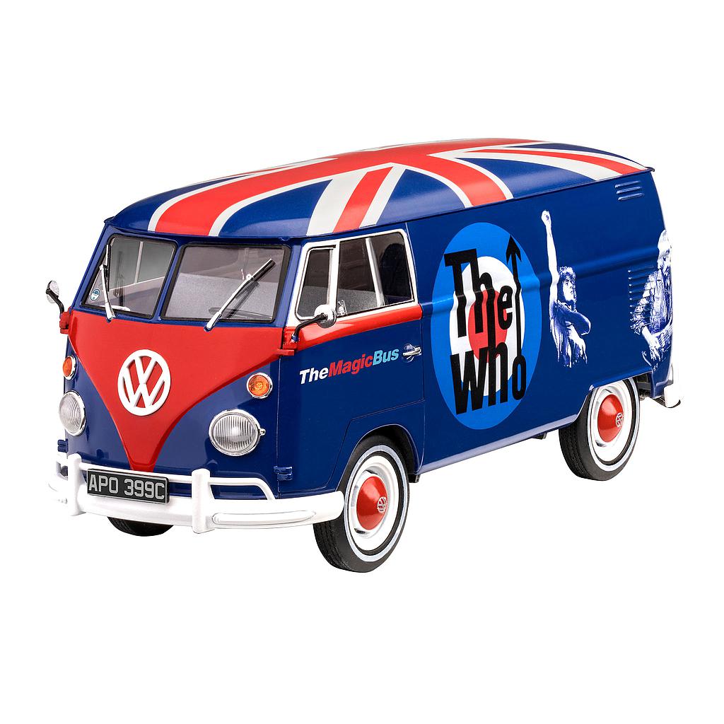 Revell liimitav mudel VW T1 matkabuss 1:24