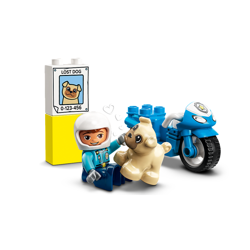 LEGO DUPLO Politsei mootorratas