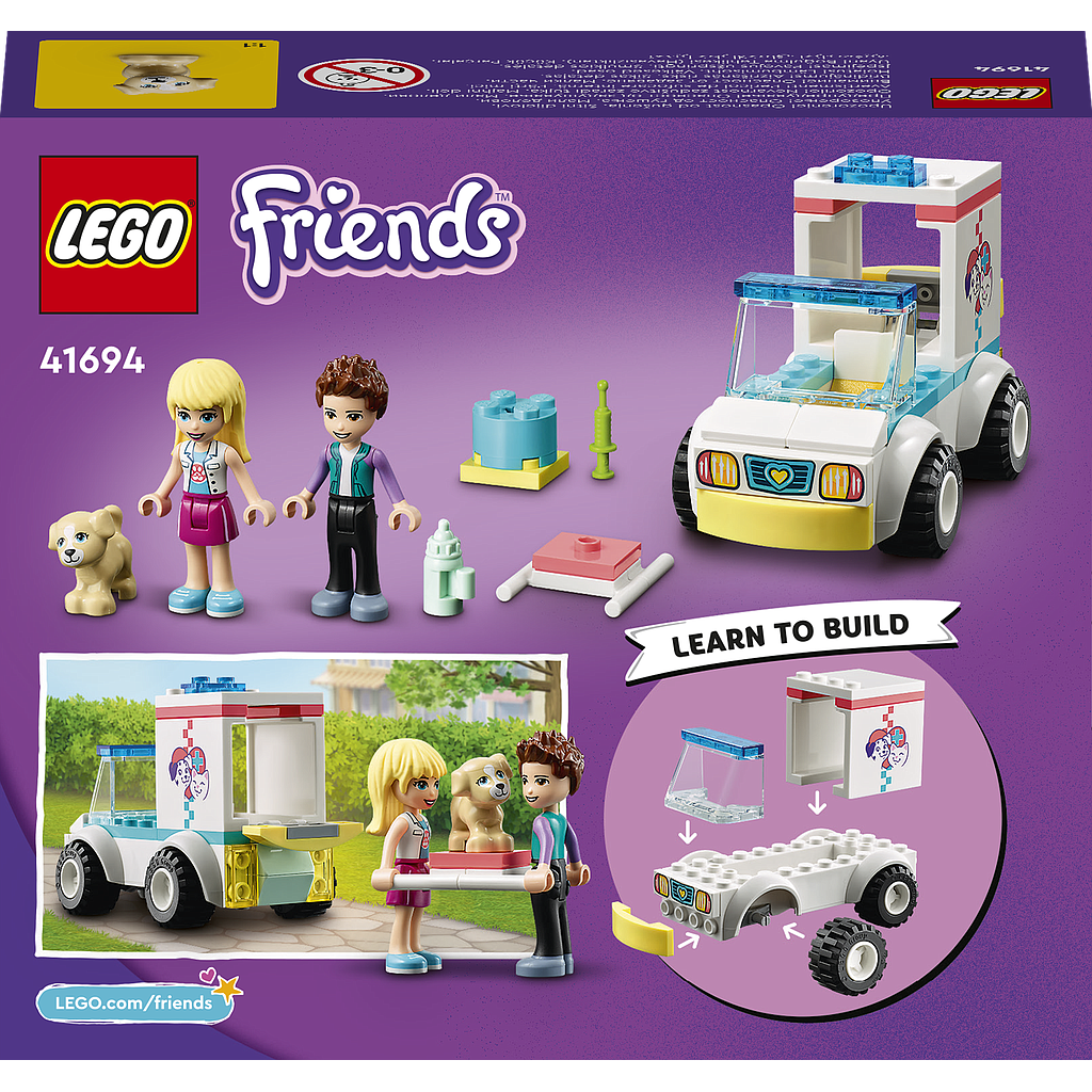 LEGO FRIENDS Lemmikloomakliiniku kiirabi 