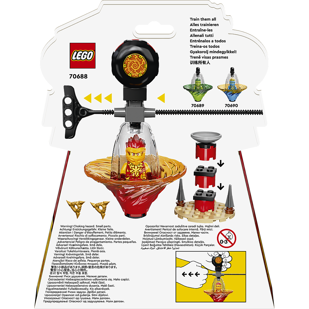 LEGO NINJAGO Kai Spinjitzu ninjatreening
