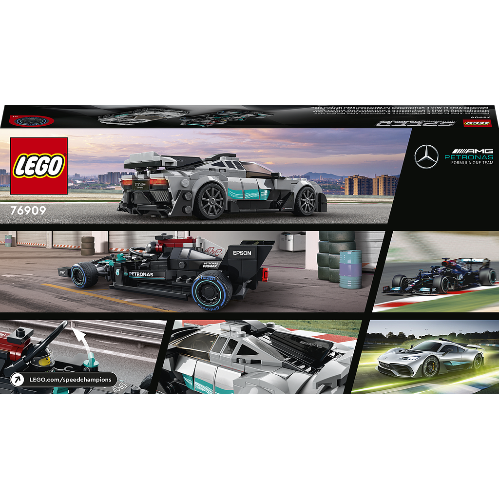 LEGO SPEED CHAMPIONS Mercedes-AMG F1 W12 E Performance & Mercedes-AMG Project One