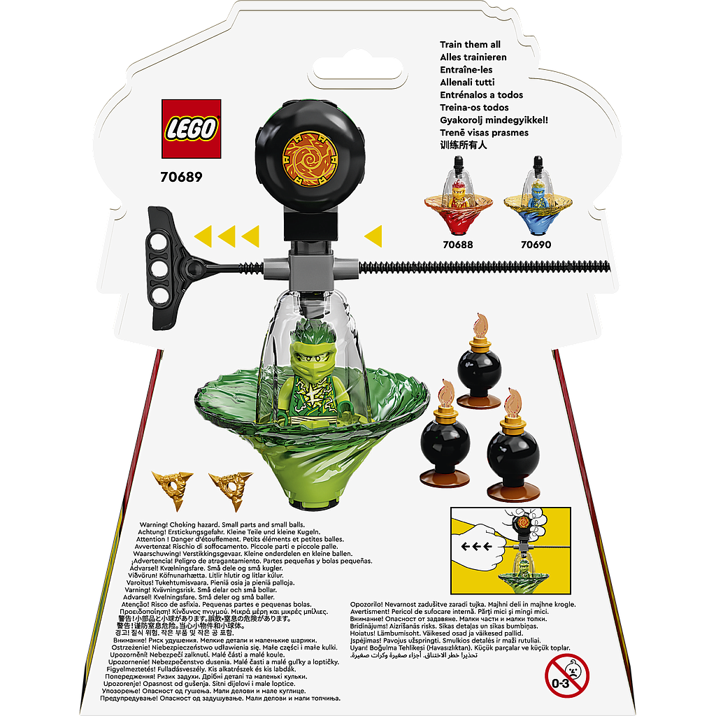 LEGO NINJAGO Lloyd´s Spinjitzu ninjatreening