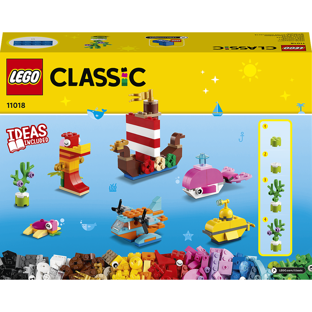 LEGO CLASSIC Loomingulised ookeanilõbustused 