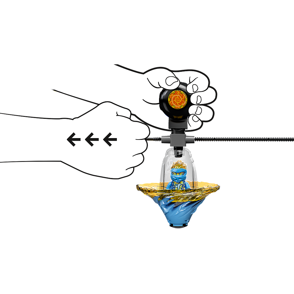 LEGO NINJAGO Jay Spinjitzu ninjatreening