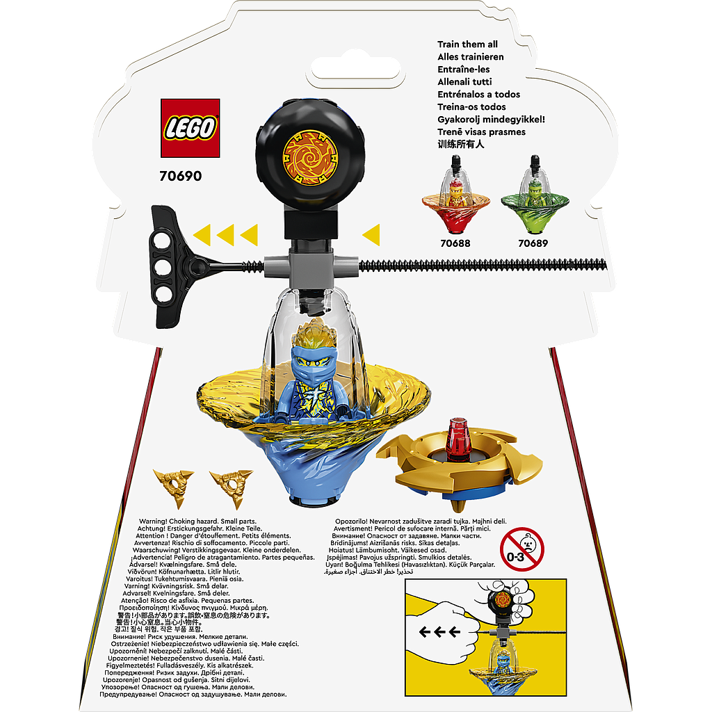 LEGO NINJAGO Jay Spinjitzu ninjatreening
