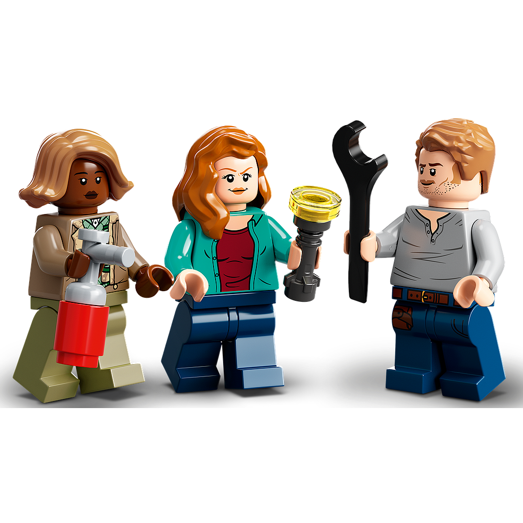 LEGO Jurassic Wold Quetzalcoatluse varitsus lennukiga