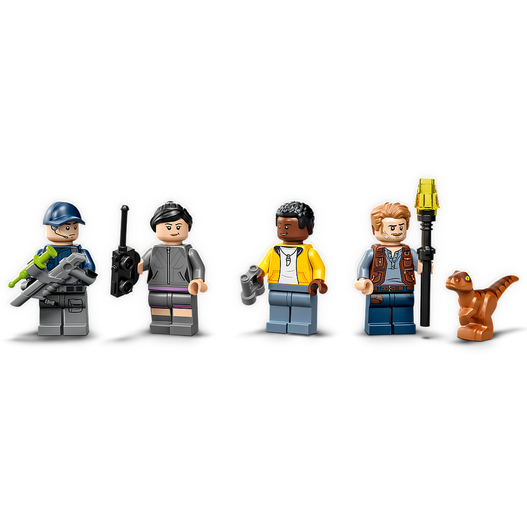 LEGO Jurassic World Barüoonüksi põgenemine paadiga