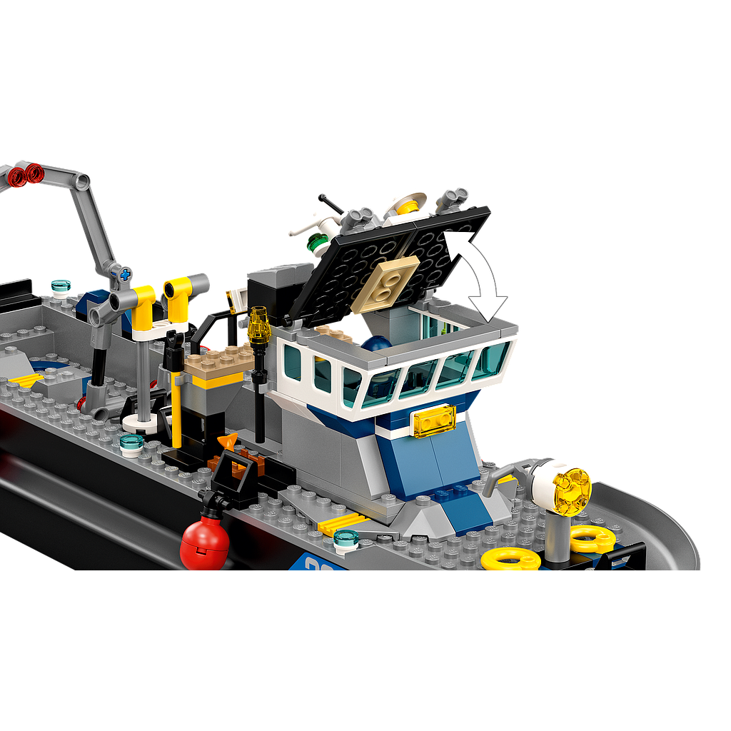 LEGO Jurassic World Barüoonüksi põgenemine paadiga