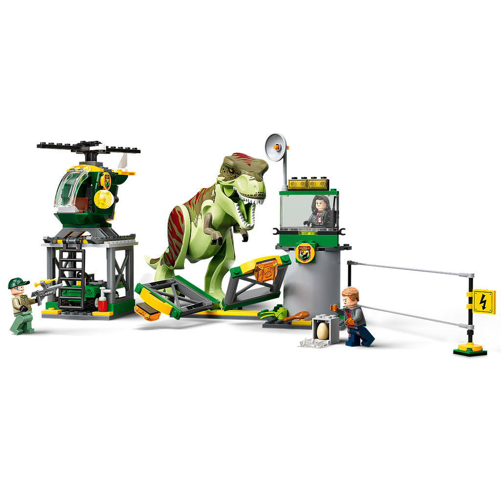LEGO Jurassic World Dinosauruse T. rex põgenemine