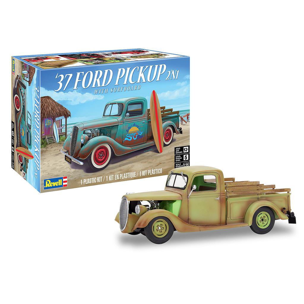 Revell 1937 Ford Pickup surfilauaga 1:25