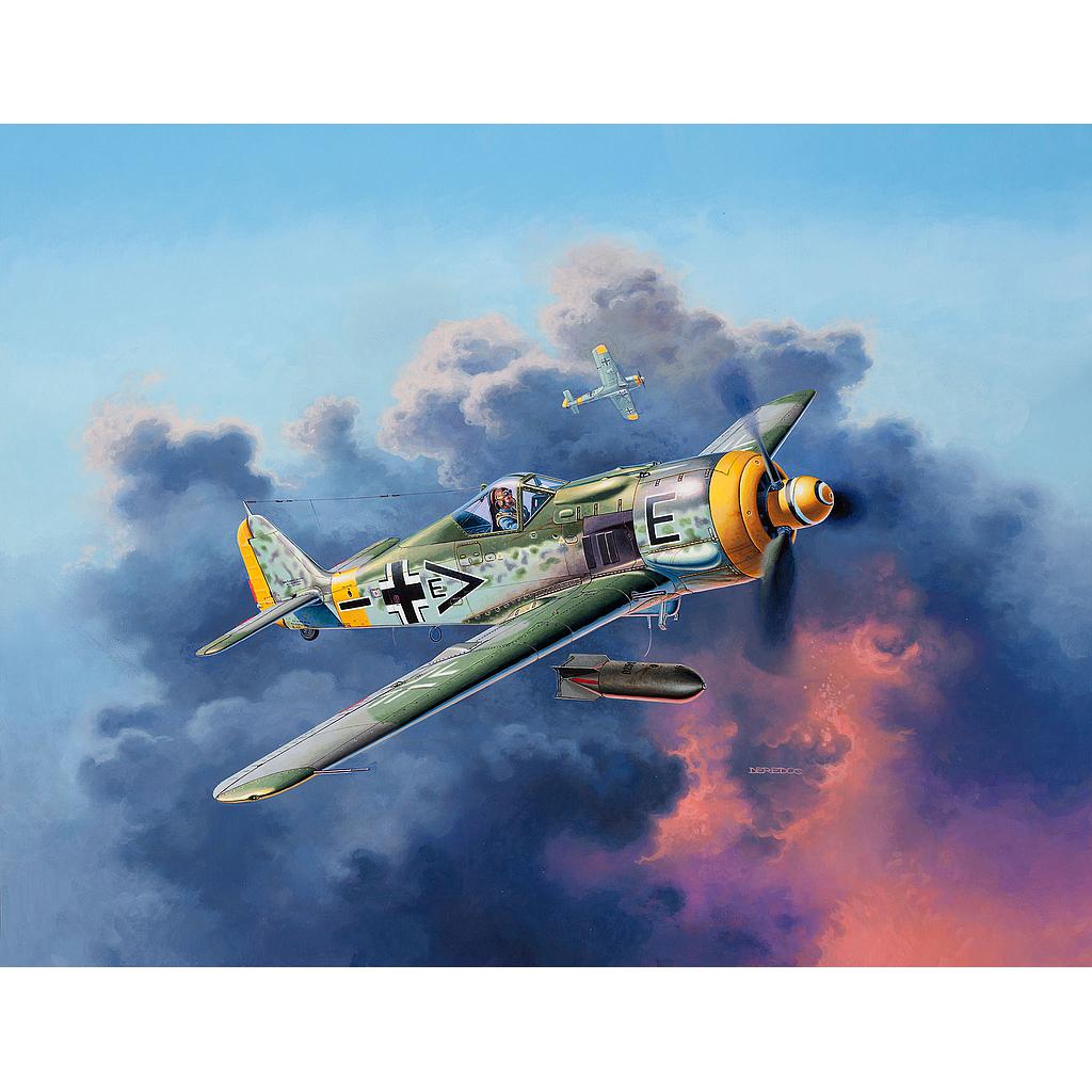 Revell mudelikomplekt Focke Wulf Fw190 F-8 1:72
