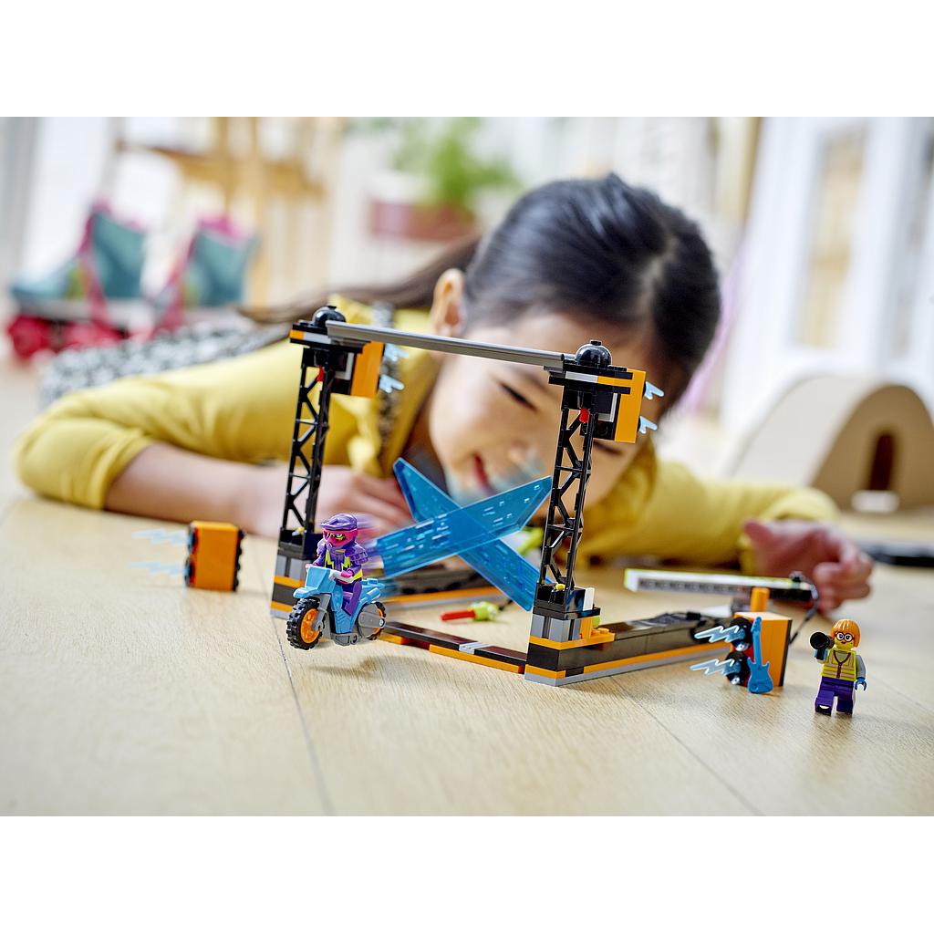 LEGO City Tõkkega trikiülesanne