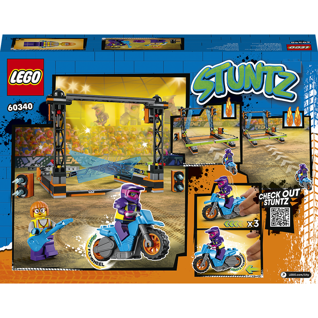 LEGO City Tõkkega trikiülesanne