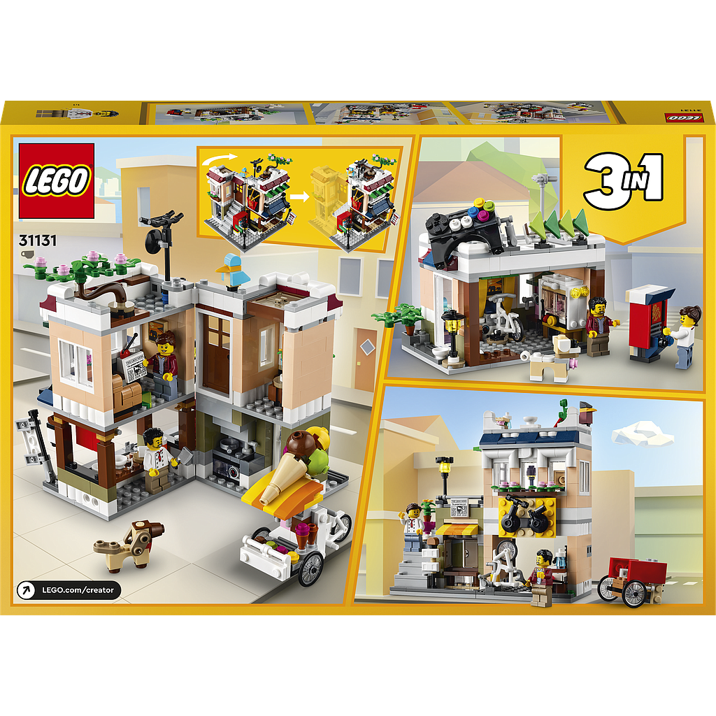 LEGO Creator Kesklinna nuudlirestoran