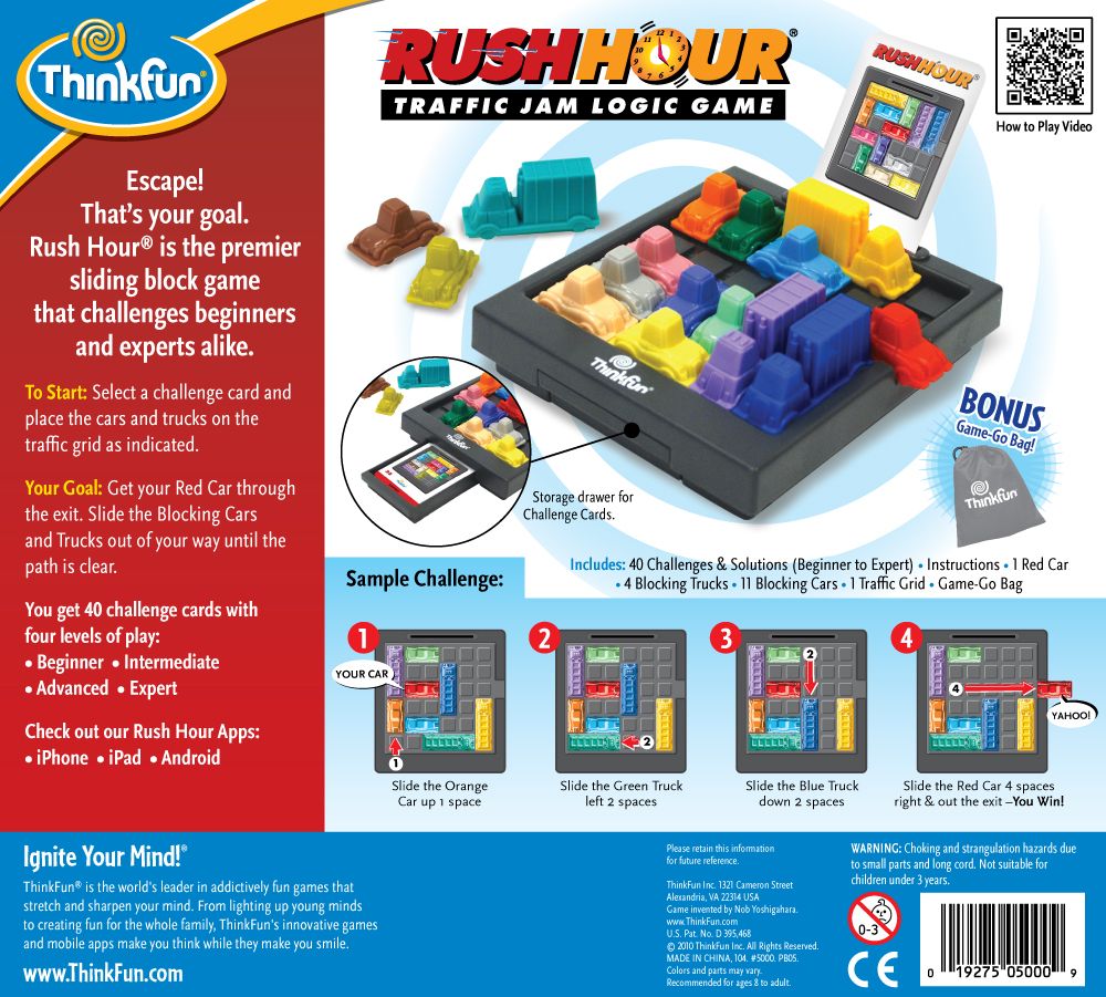 ThinkFun lauamäng Rush Hour 