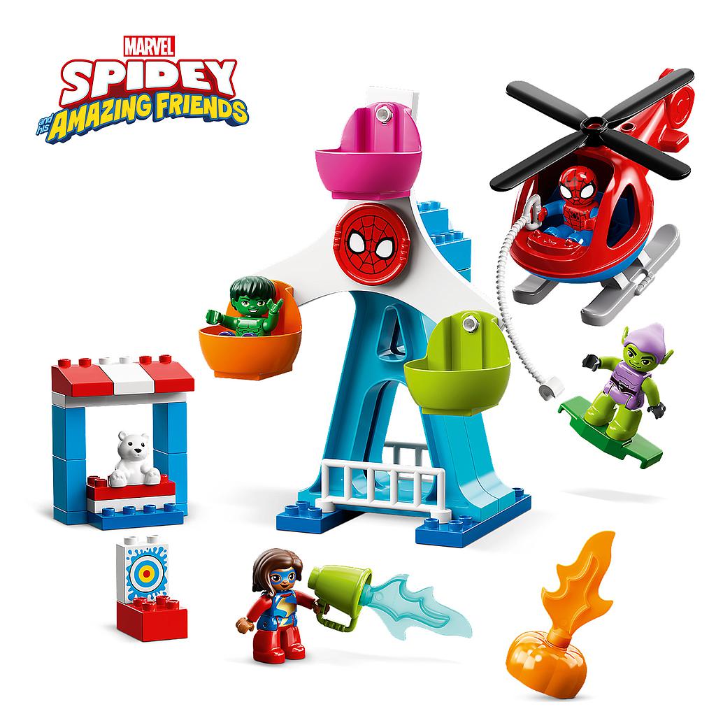 LEGO DUPLO Spiderman ja sõbrad: seiklus lõbustuspargis
