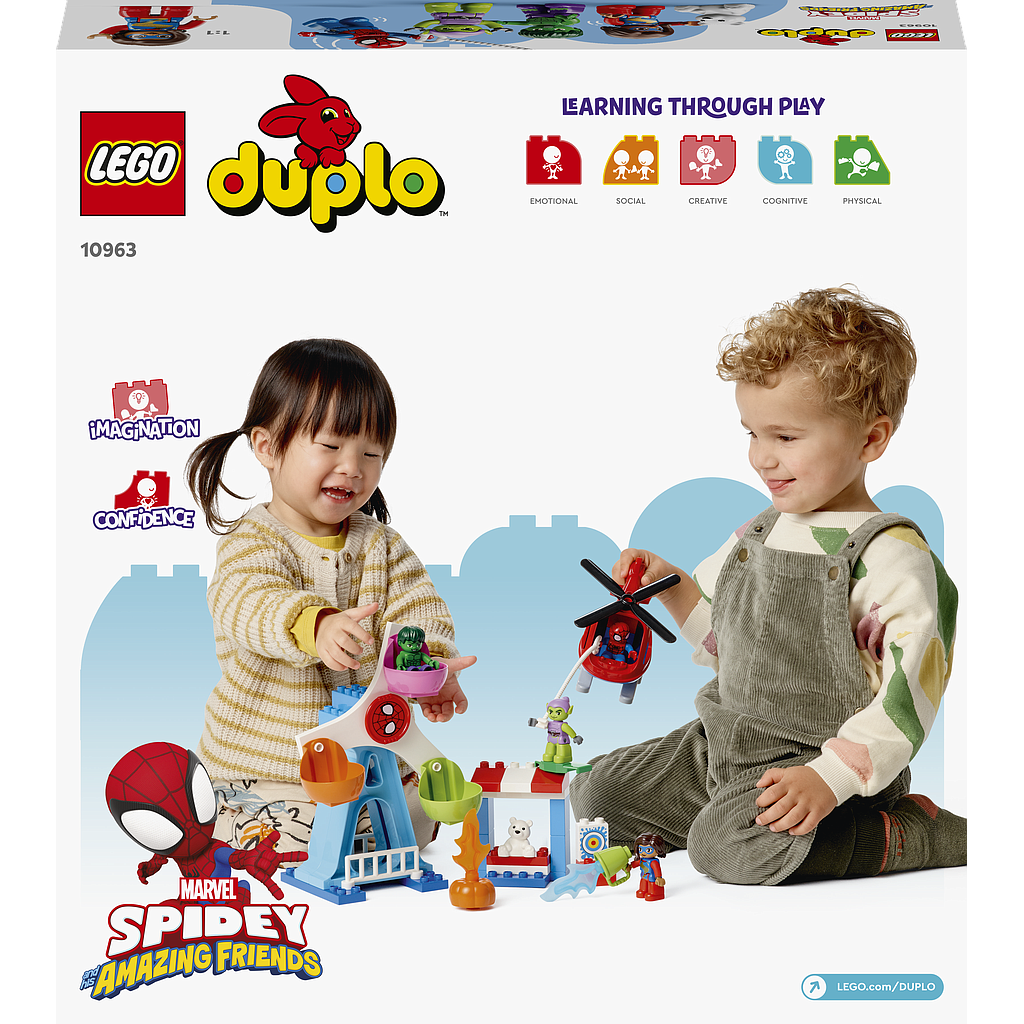 LEGO DUPLO Spiderman ja sõbrad: seiklus lõbustuspargis