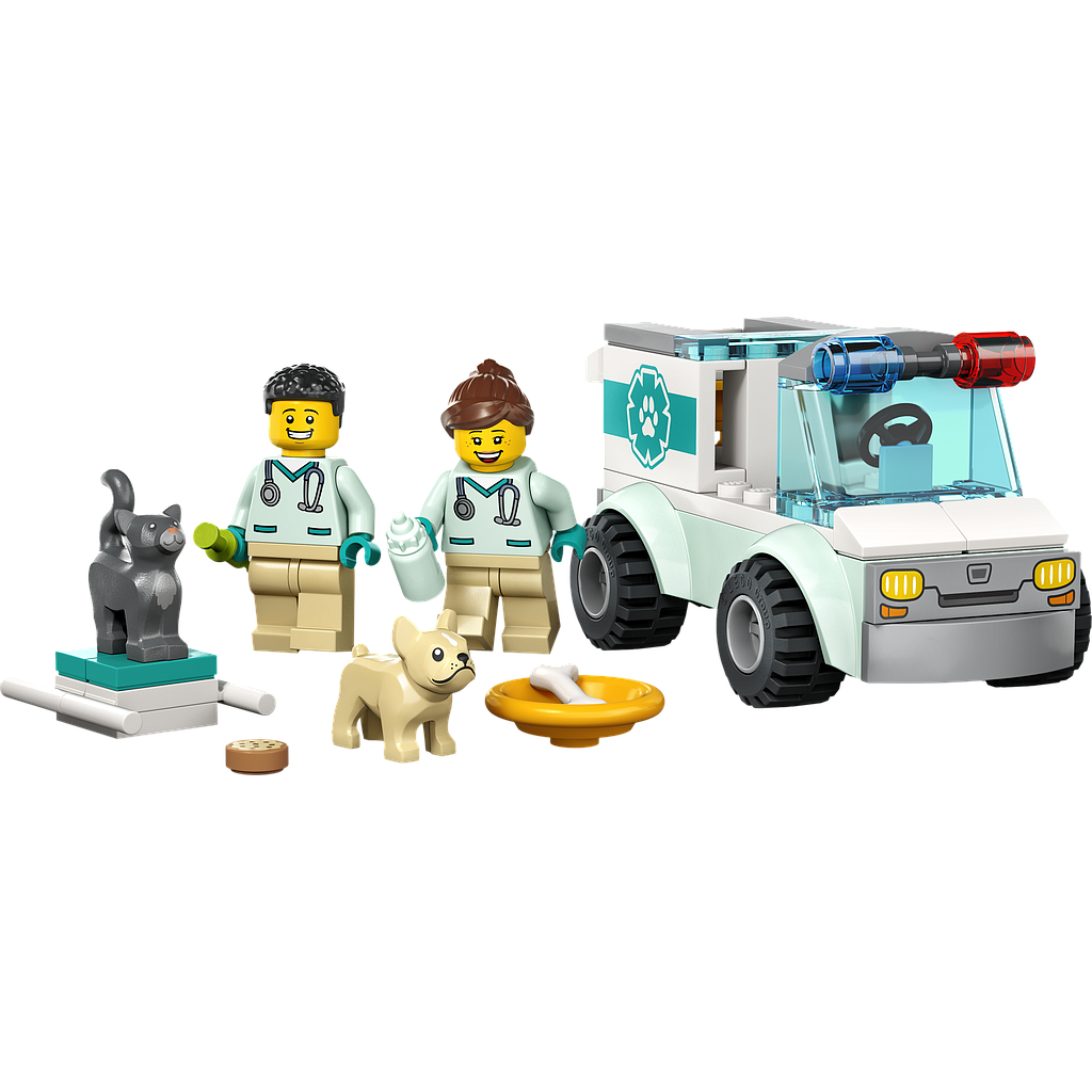 LEGO City Loomaarsti päästekaubik