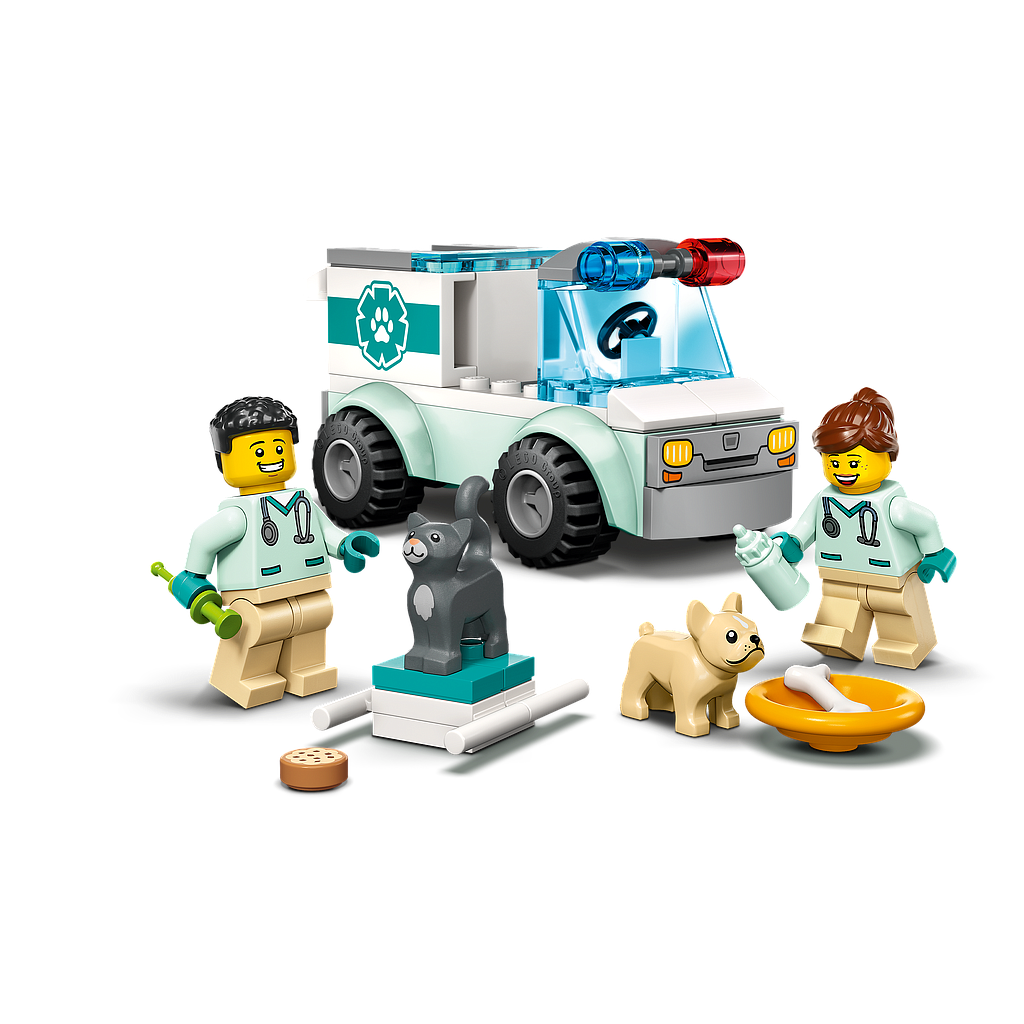 LEGO City Loomaarsti päästekaubik