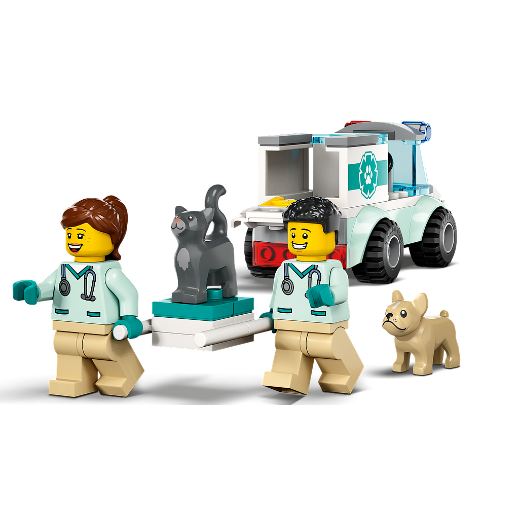 LEGO City Loomaarsti päästekaubik