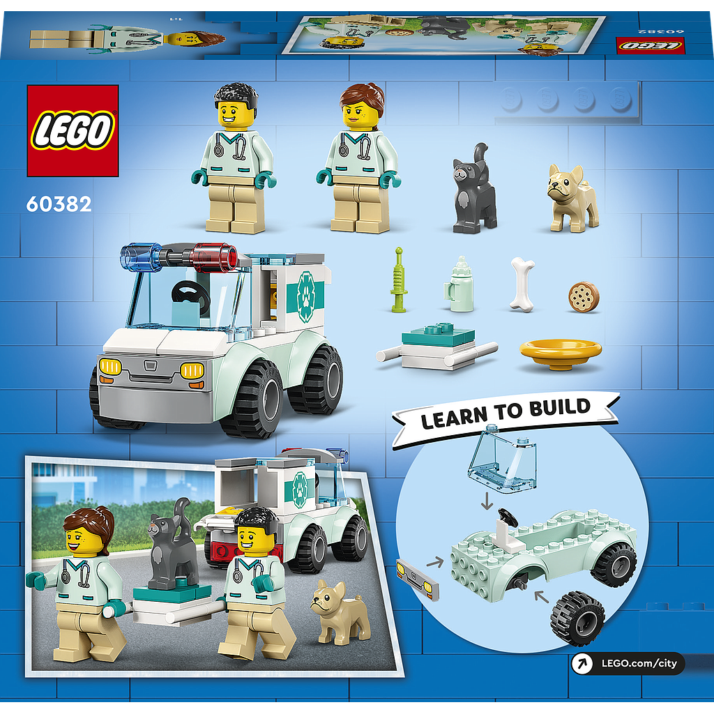 LEGO City Loomaarsti päästekaubik