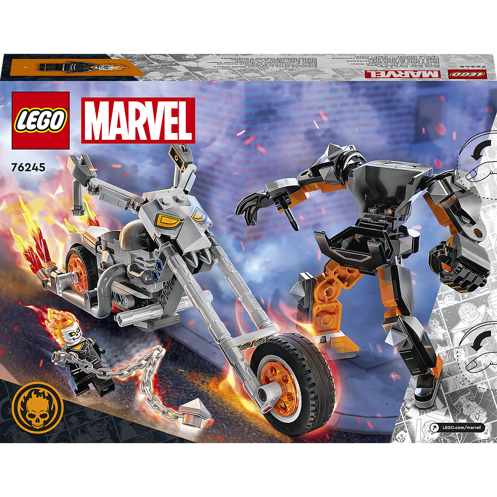 LEGO Super Heroes Ghost Rideri robot ja mootorratas