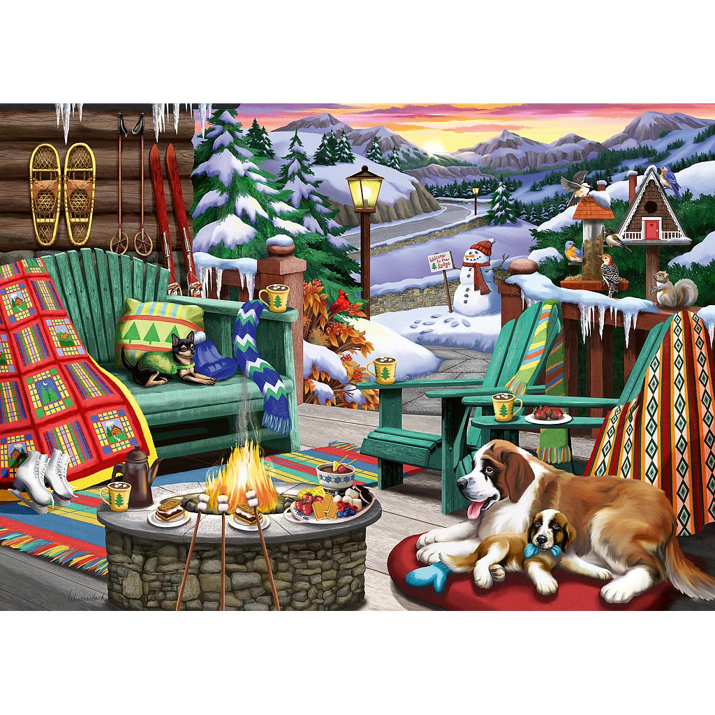 Ravensburger pusle 1000 tk Apres suusatamine