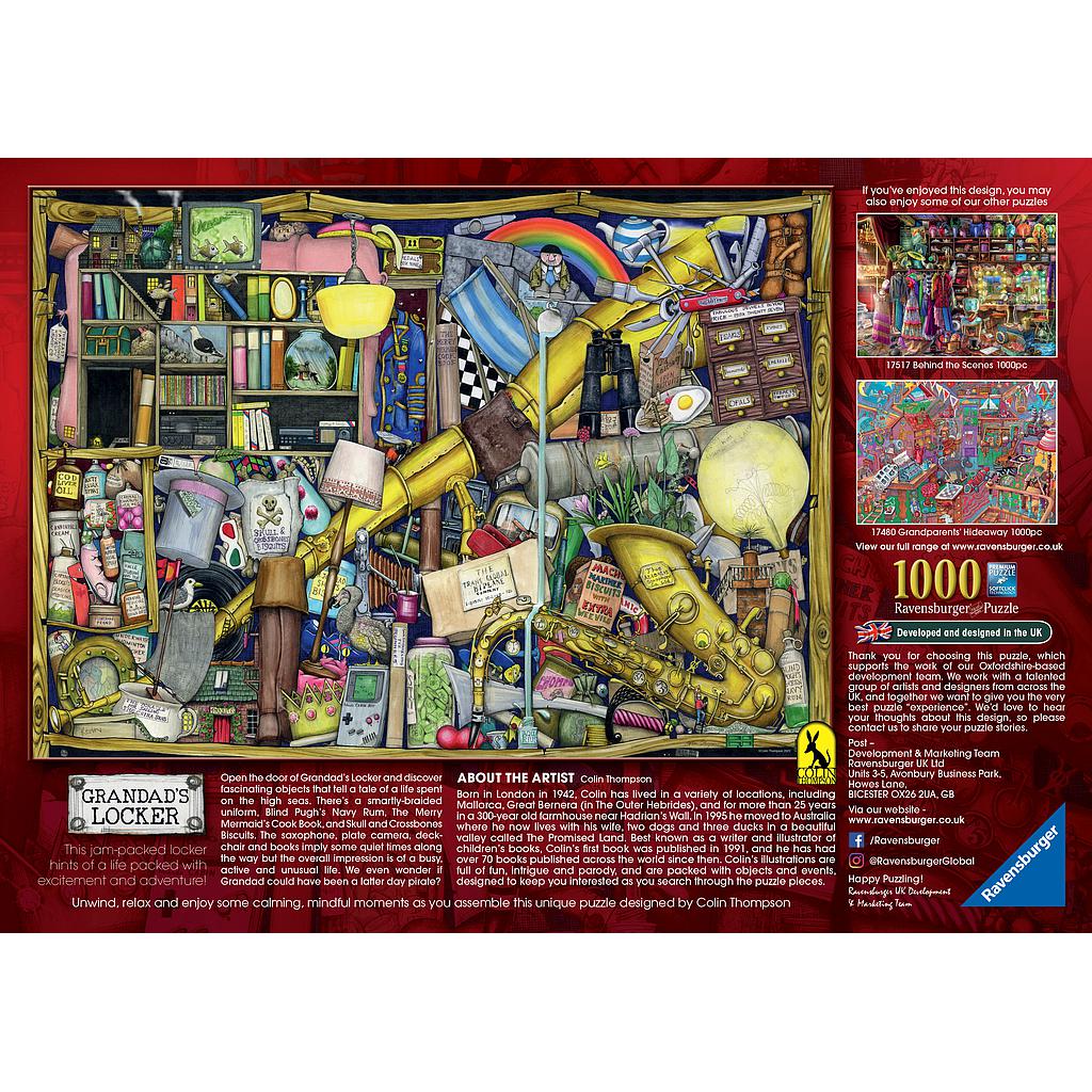 Ravensburger pusle 1000 tk Vanaisa kapp