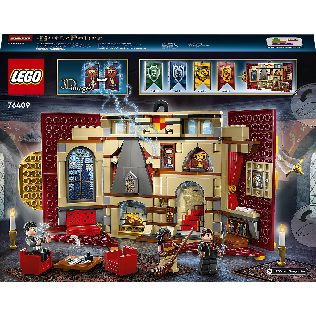 LEGO Harry Potter Gryffindor-i maja lipp