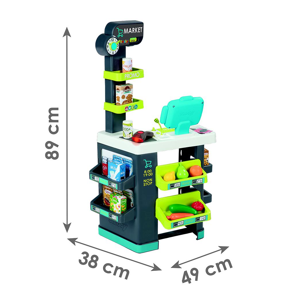 Smoby Supermarket ostukäruga