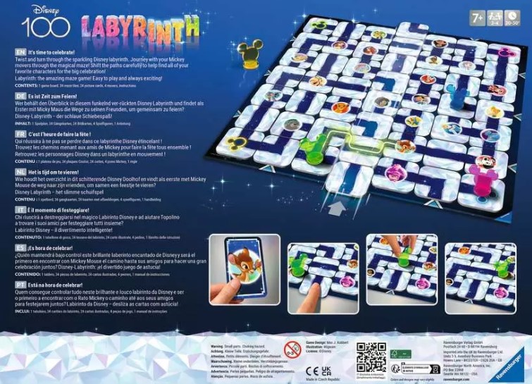 Ravensburger lauamäng Disney labürint