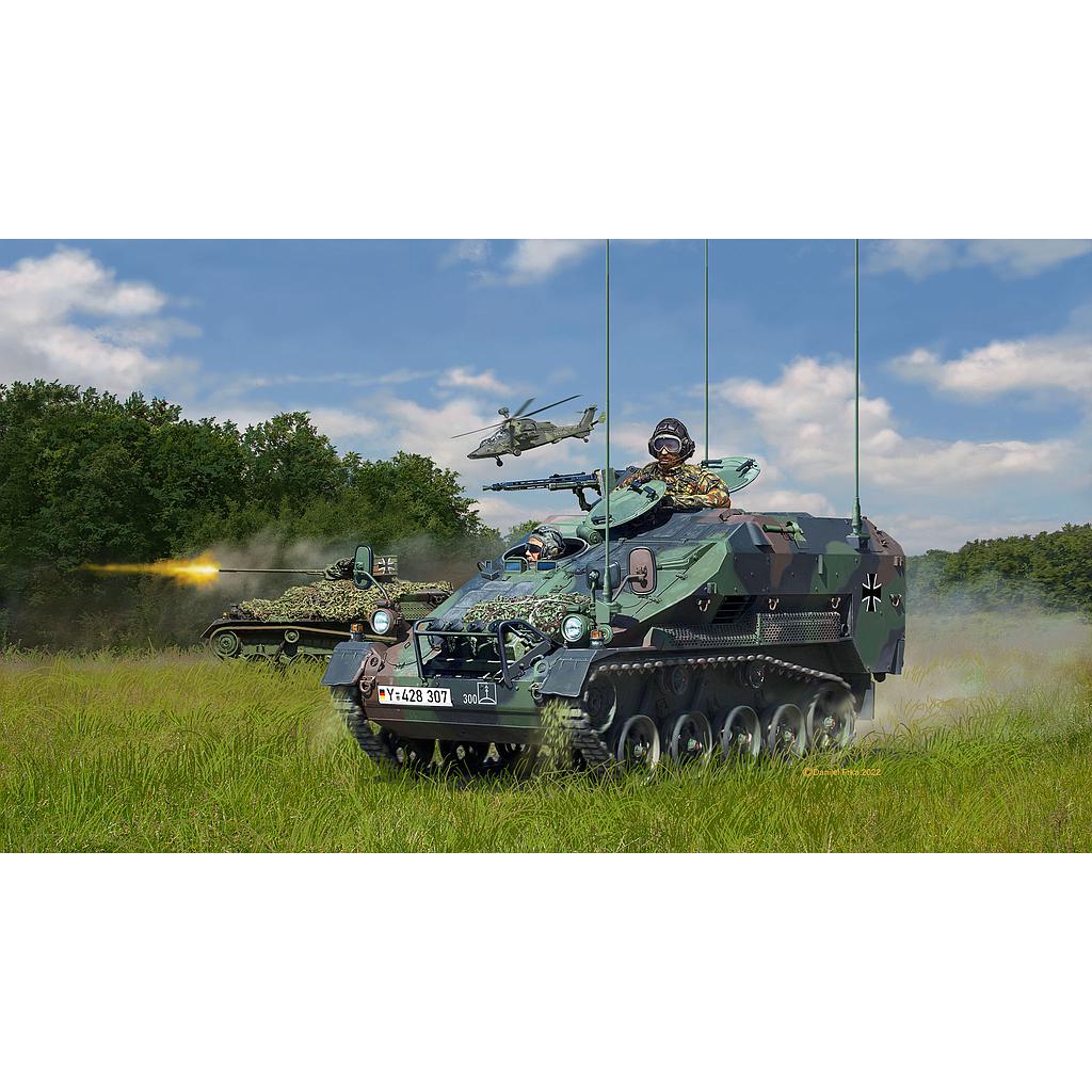Revell liimitav mudel  Wiesel 2 LeFlaSys BF/UF 1:35