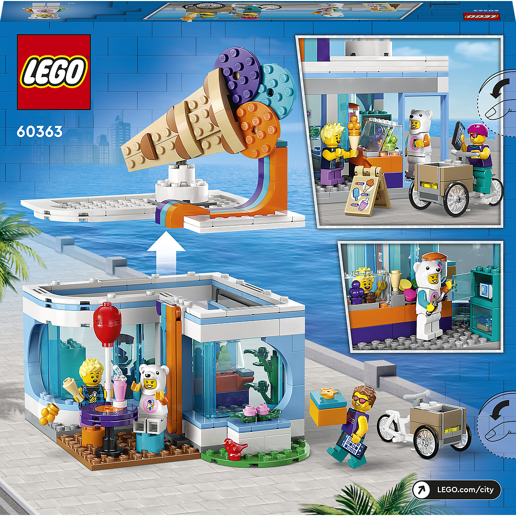 LEGO City Jäätisepood