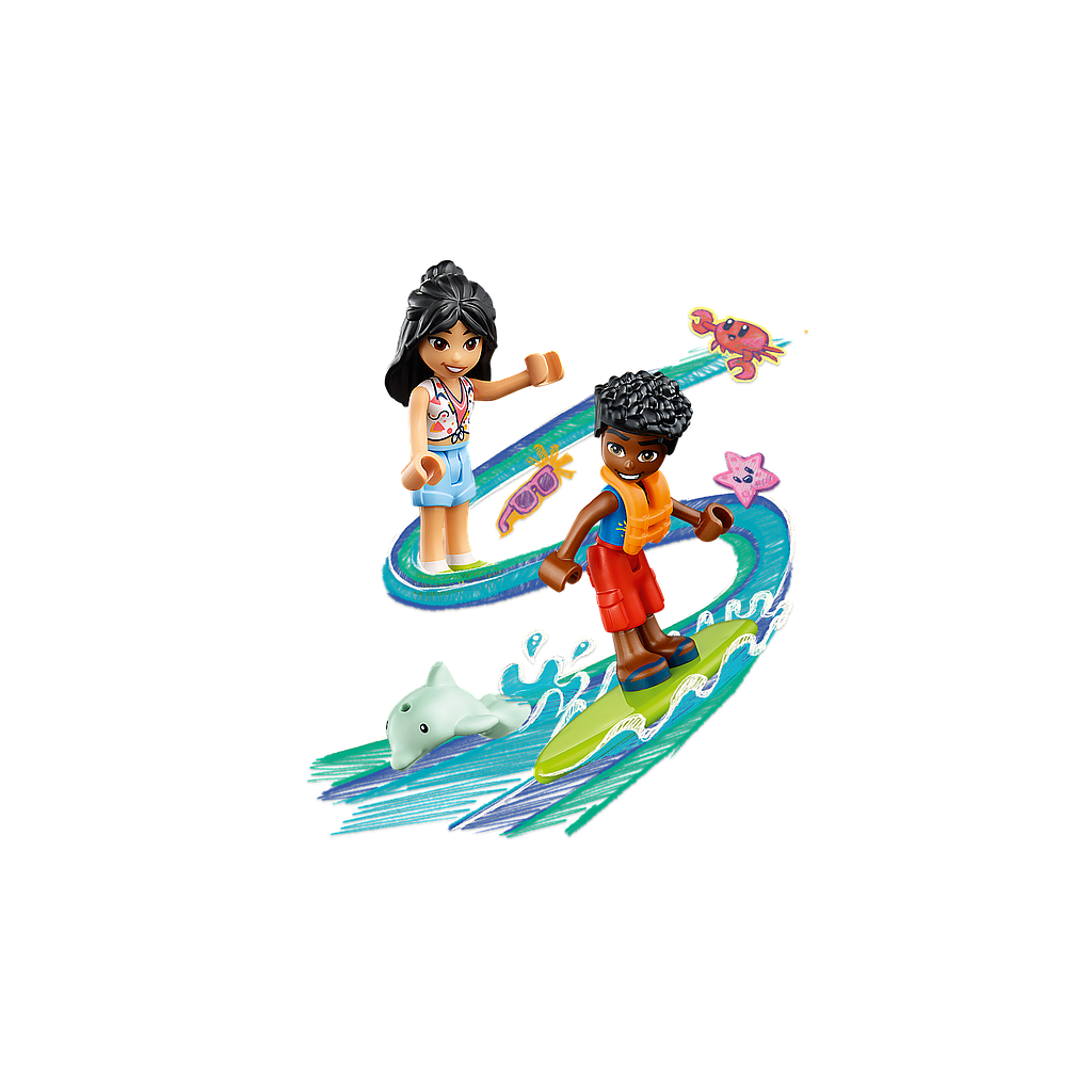 LEGO Friends Lõbus rannakäru