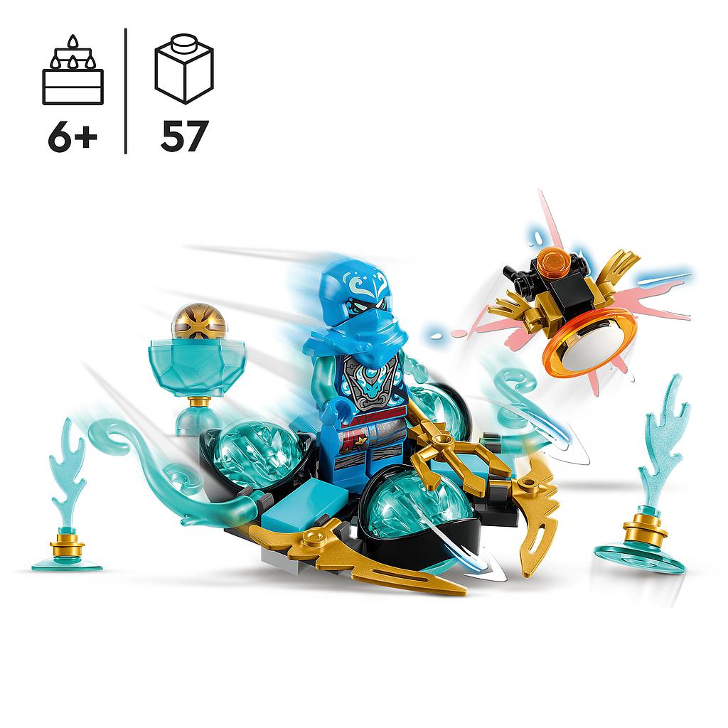 LEGO Ninjago Nya jõudraakoni Spinjitzu-pöörlemine