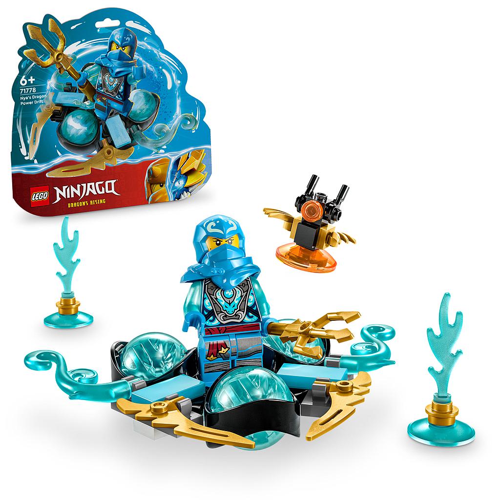LEGO Ninjago Nya jõudraakoni Spinjitzu-pöörlemine