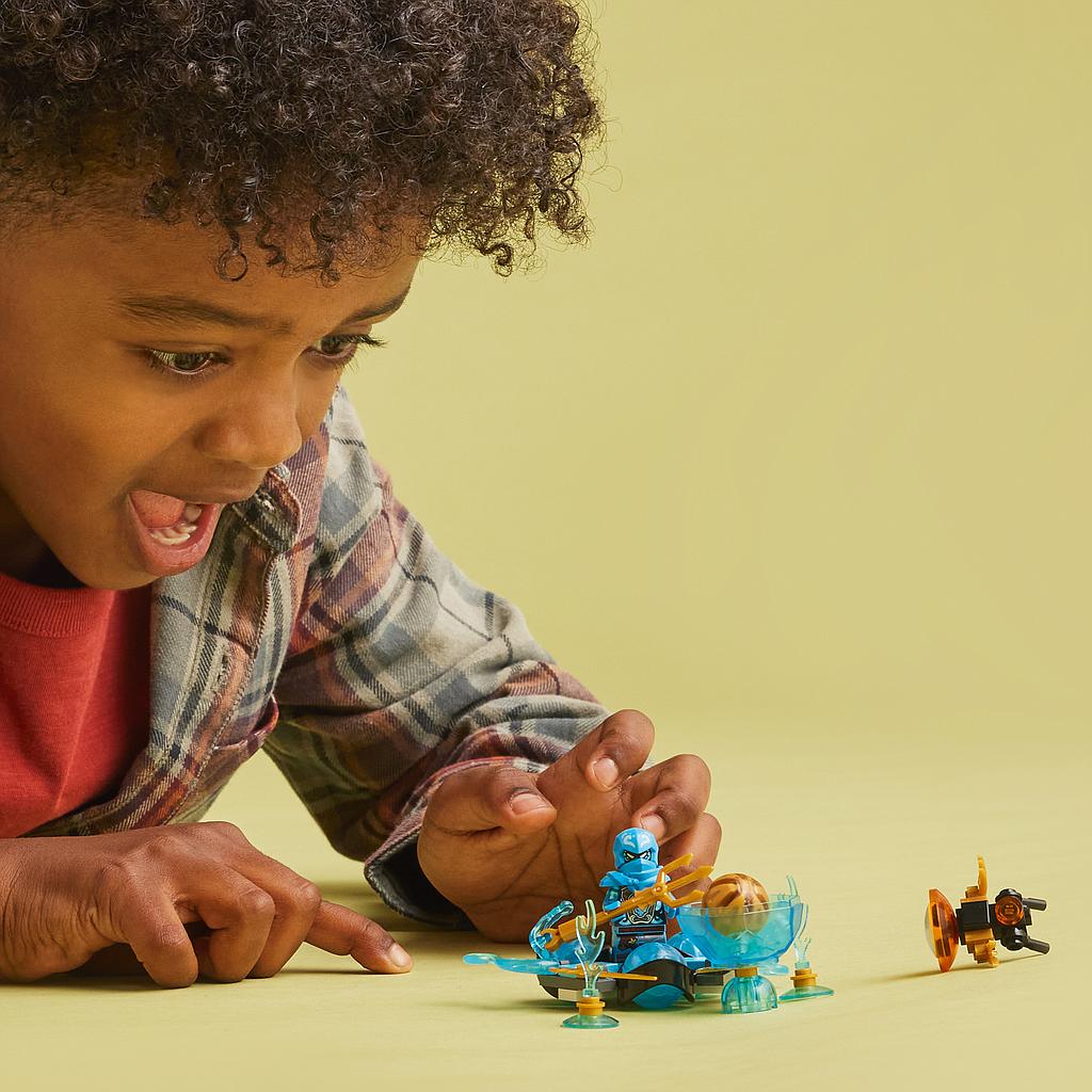 LEGO Ninjago Nya jõudraakoni Spinjitzu-pöörlemine