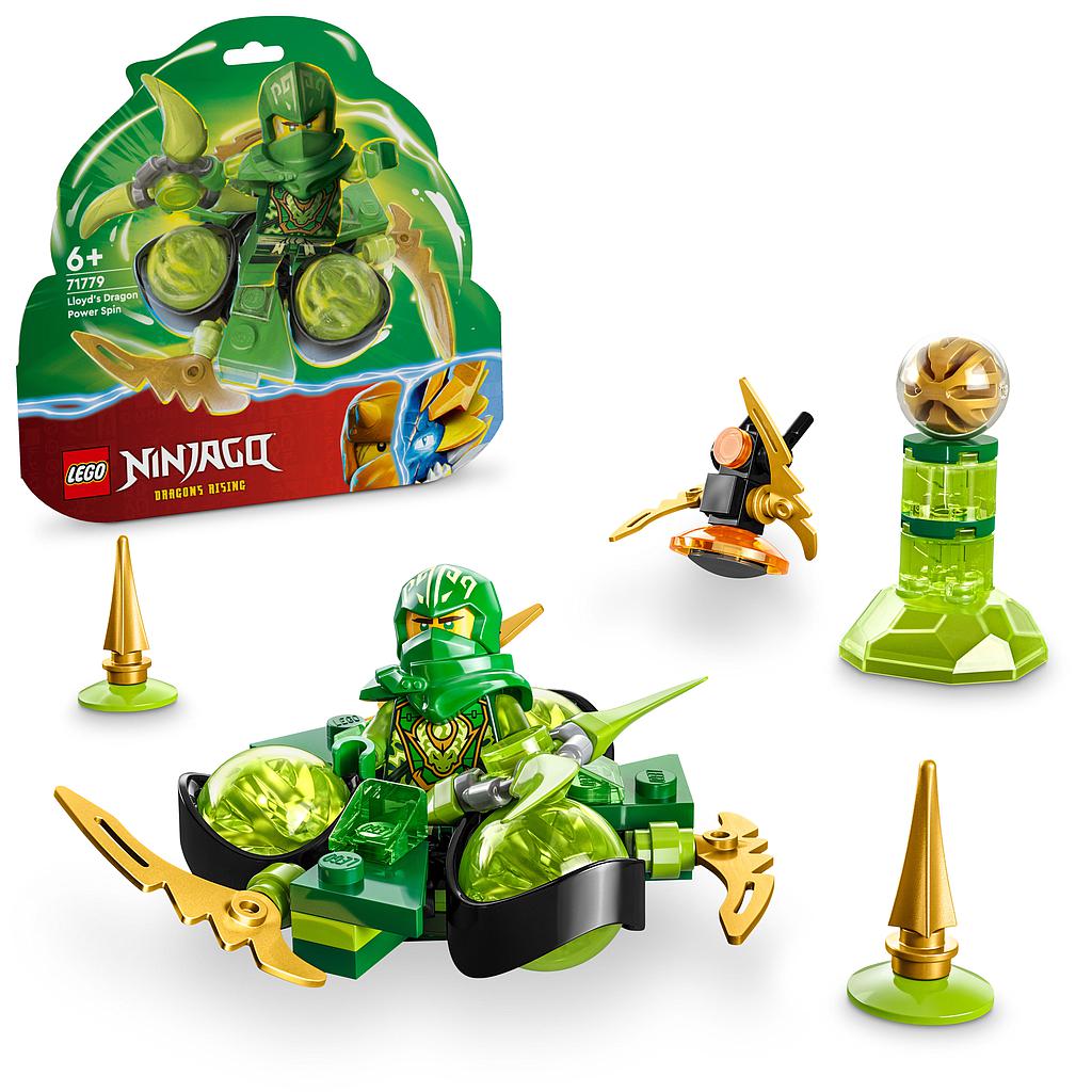 LEGO Ninjago Lloydi jõudraakoni Spinjitzu-pöörlemine