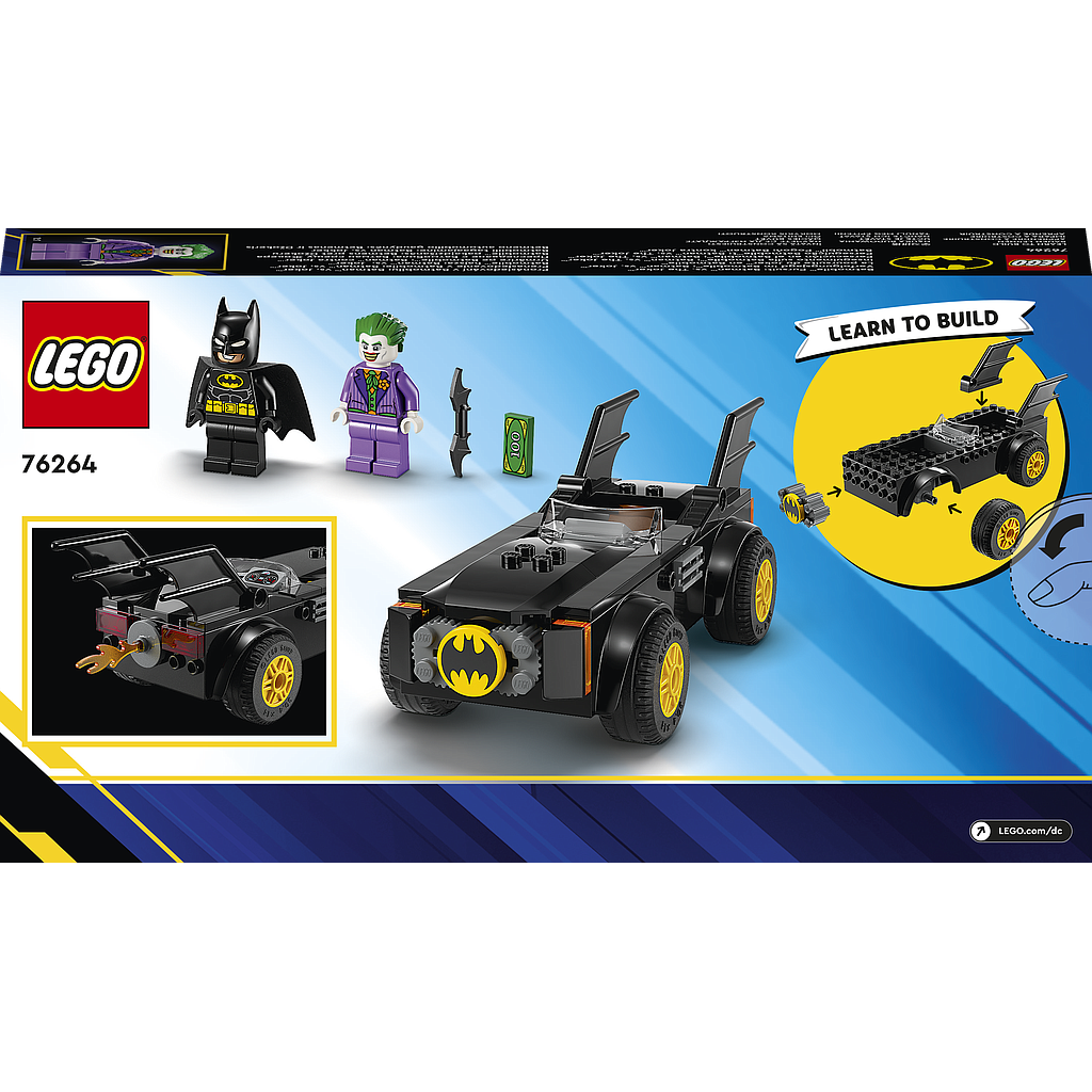 LEGO Super Heroes Batmobiili tagaajamine: Batman vs. Jokker