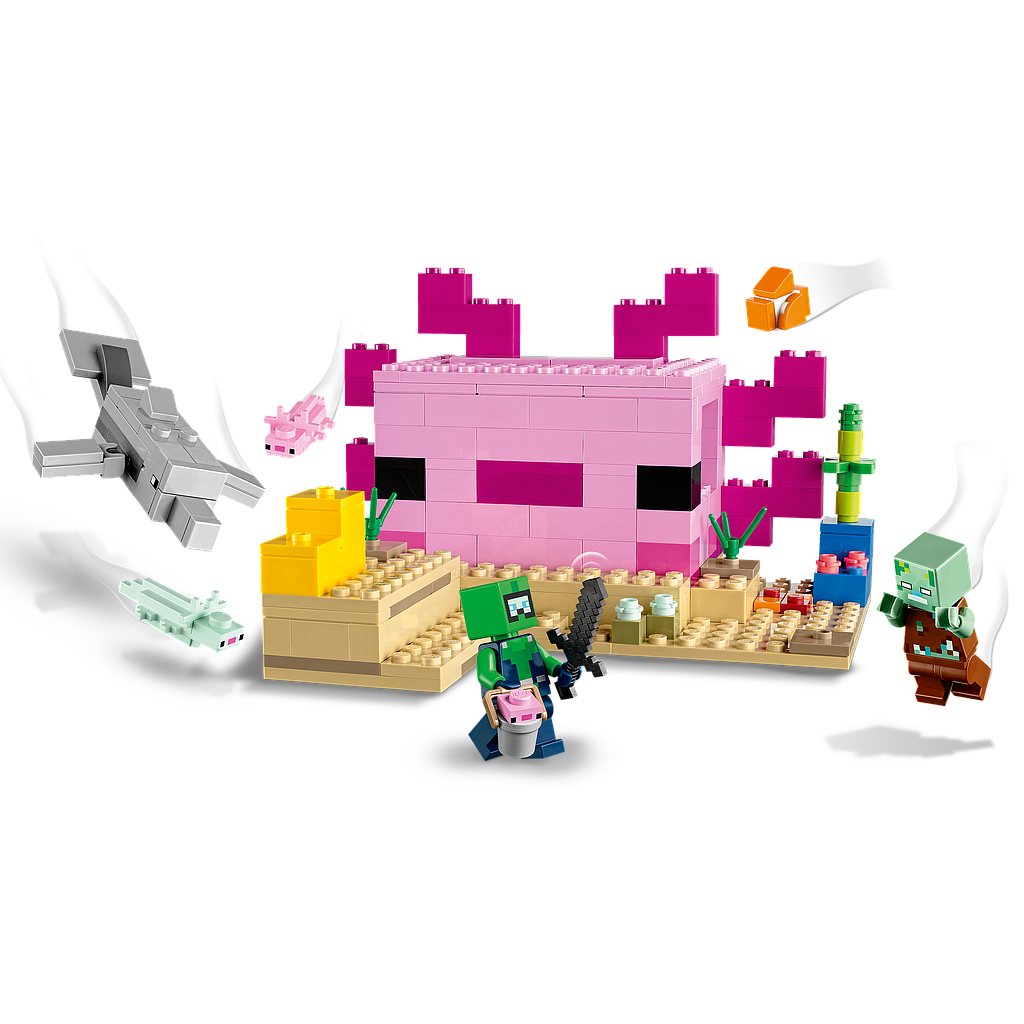 LEGO Minecraft Aksolotli maja