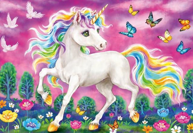 Ravensburger pusle 2x24 Ükssarvik ja Pegasus