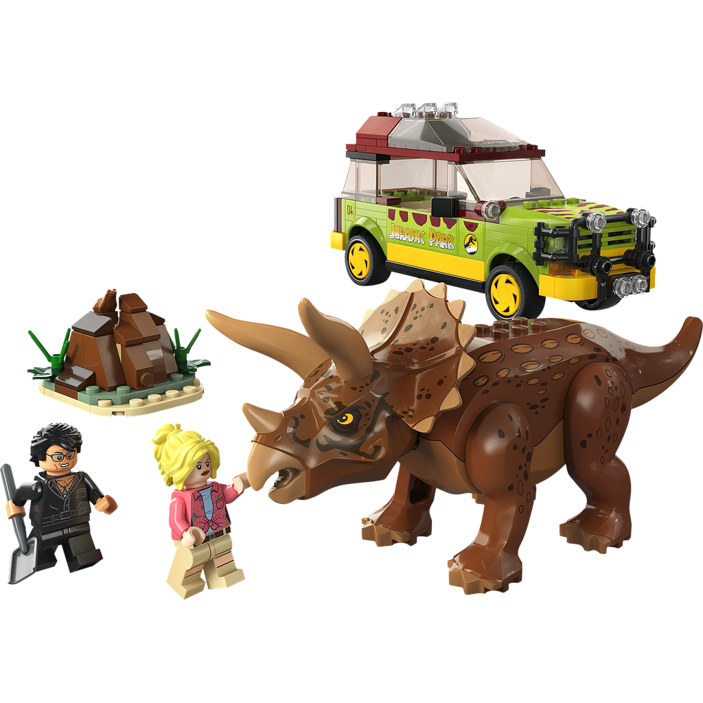 LEGO Jurassic World Triceratopsi uuringud