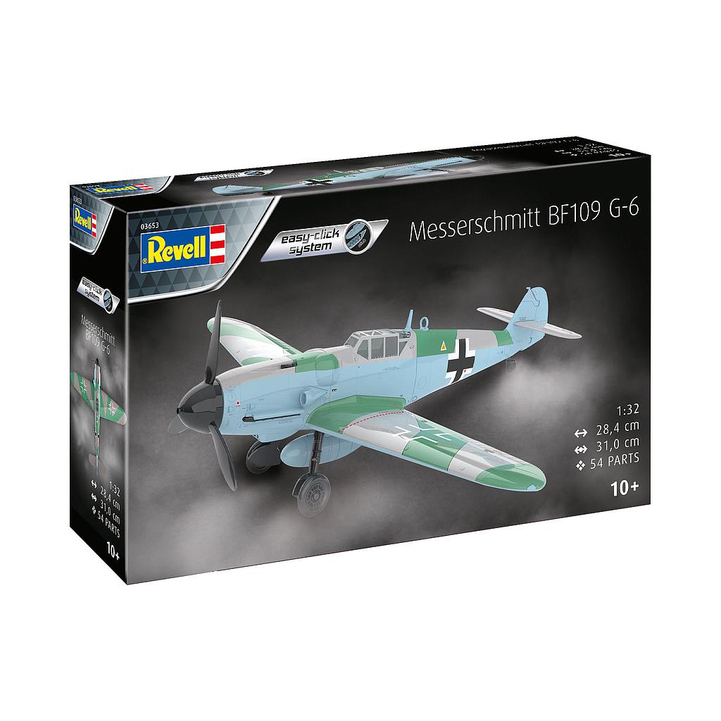 Revell mudel Messerschmitt Bf109G-6 easy-click 1:32