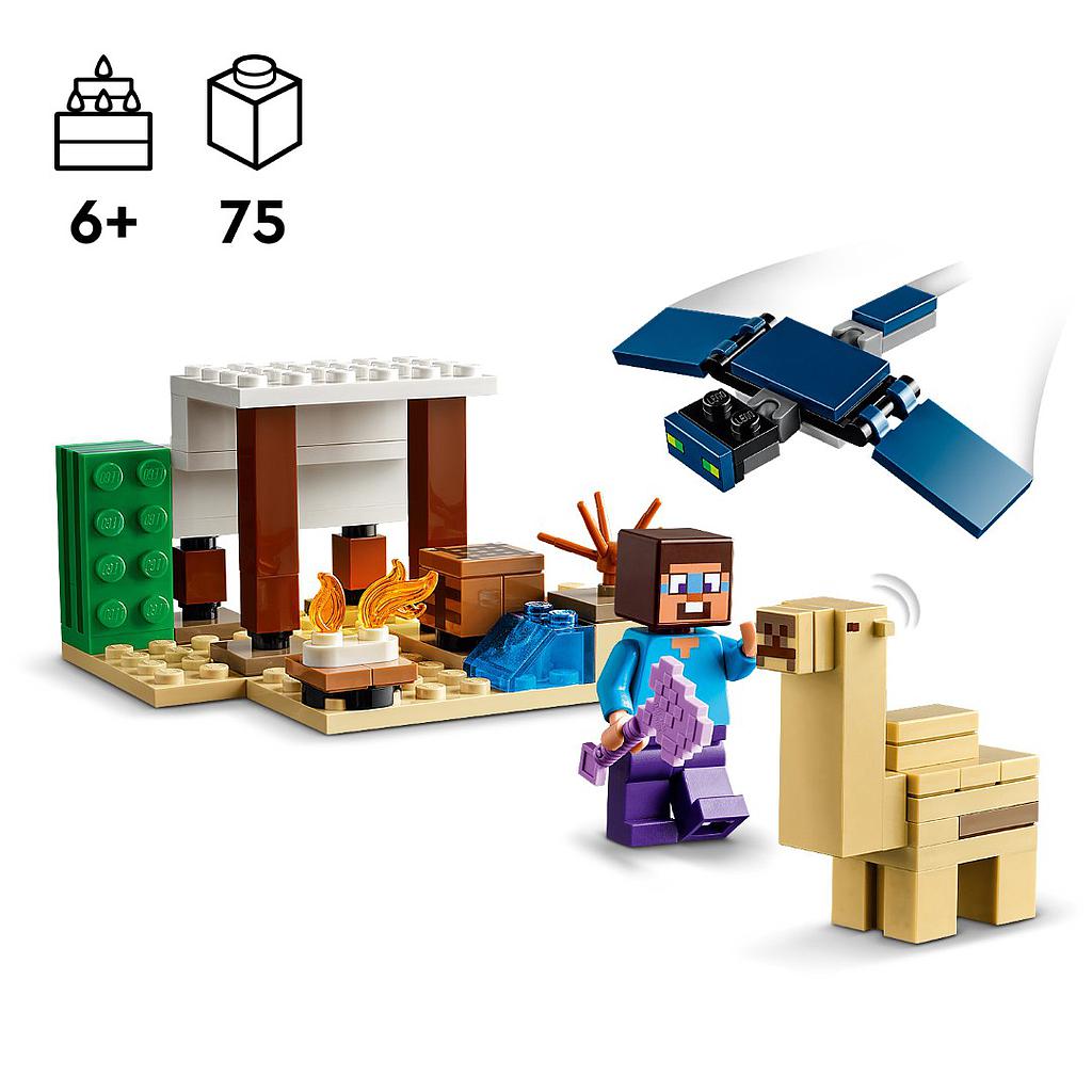 LEGO Minecraft Steve’I kõrbeekspeditsioon